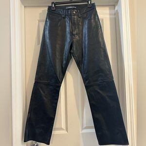GAP Boot Fit Leather Pants